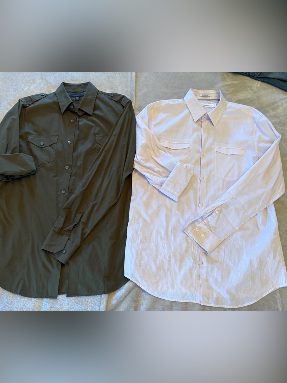 BUNDLE- 2 shirts-Calvin Klein & Banana Republic